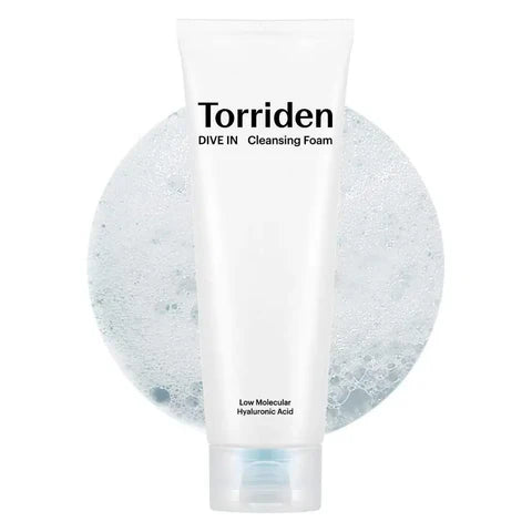 Dive in סבון פנים חומצה היאלורונית 150 מ״ל Torriden