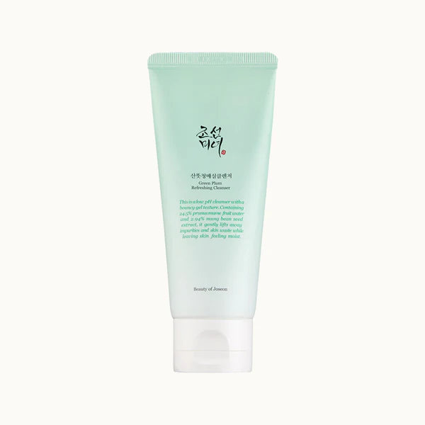 Green Plum Refreshing Cleanser סבון פנים 100 מ"ל Beauty Of Joseon